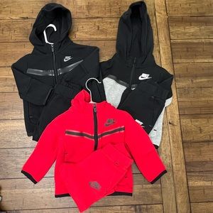 Nike tech fleece Lot & Carters Baby Boys Sherpa Jumpsuit